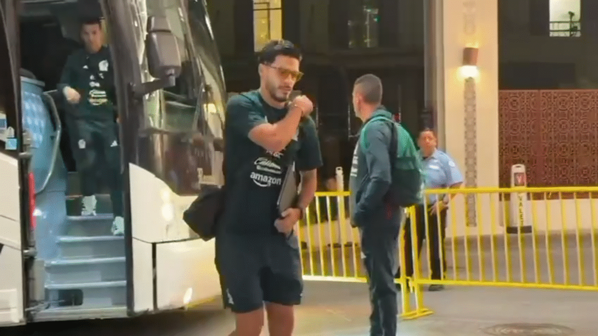 Raúl Jiménez, delantero de la Selección Mexicana.