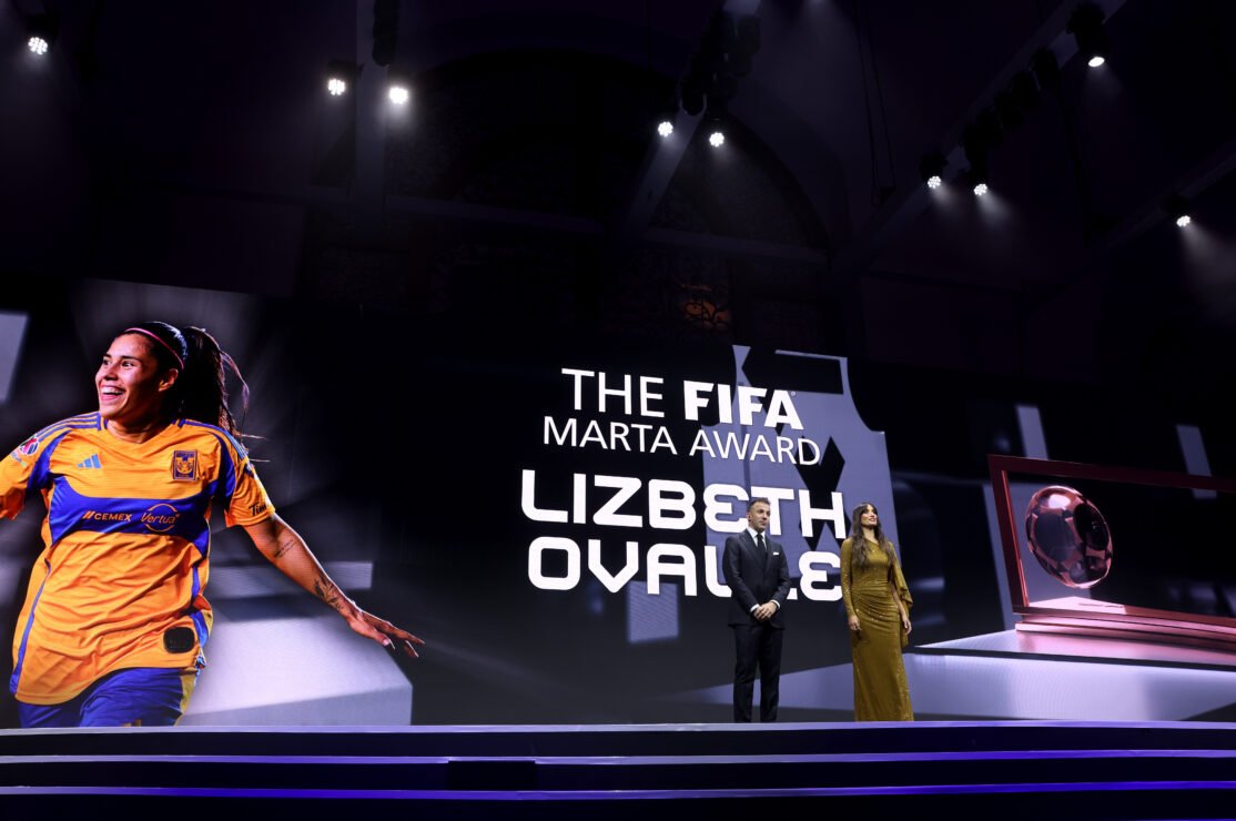 Lizbeth Ovalle ganó el premio al mejor gol del 2025 femenil.