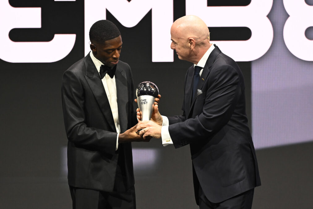 Dembélé gana el Premio The Best 2025.