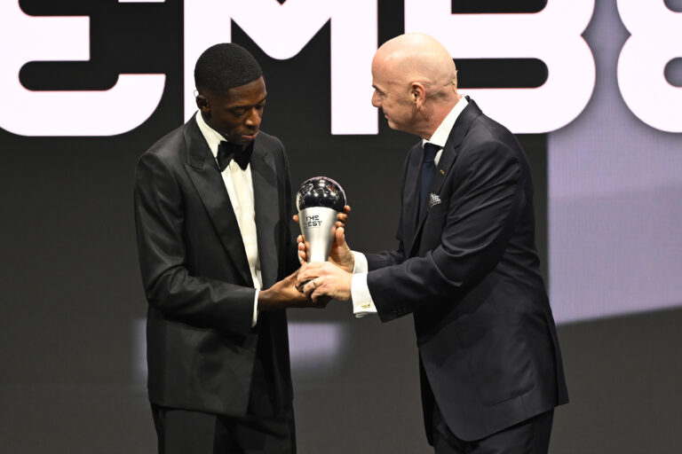 Dembélé gana el Premio The Best 2025.