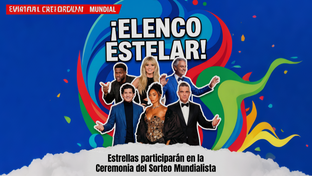 Elenco Sorteo Mundial 2026.