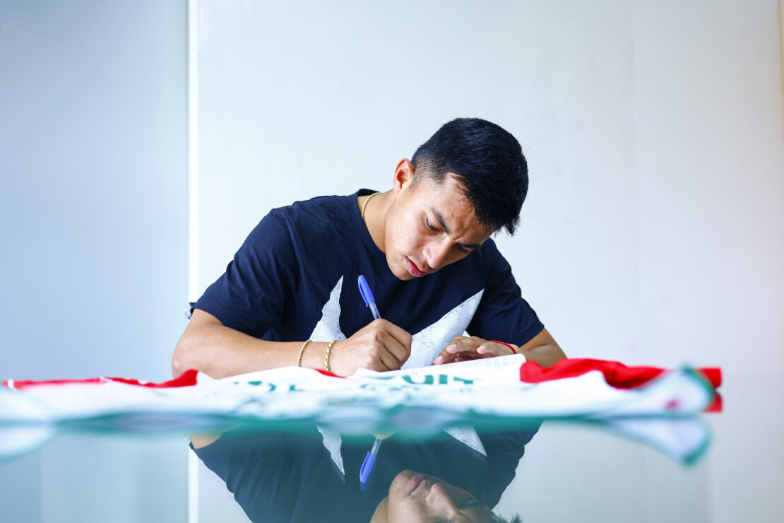 Emilio Rodríguez es nuevo jugador de los Rayos del Necaxa.