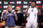 Careo Jake Paul vs Anthony Joshua en Miami conferencia de prensa