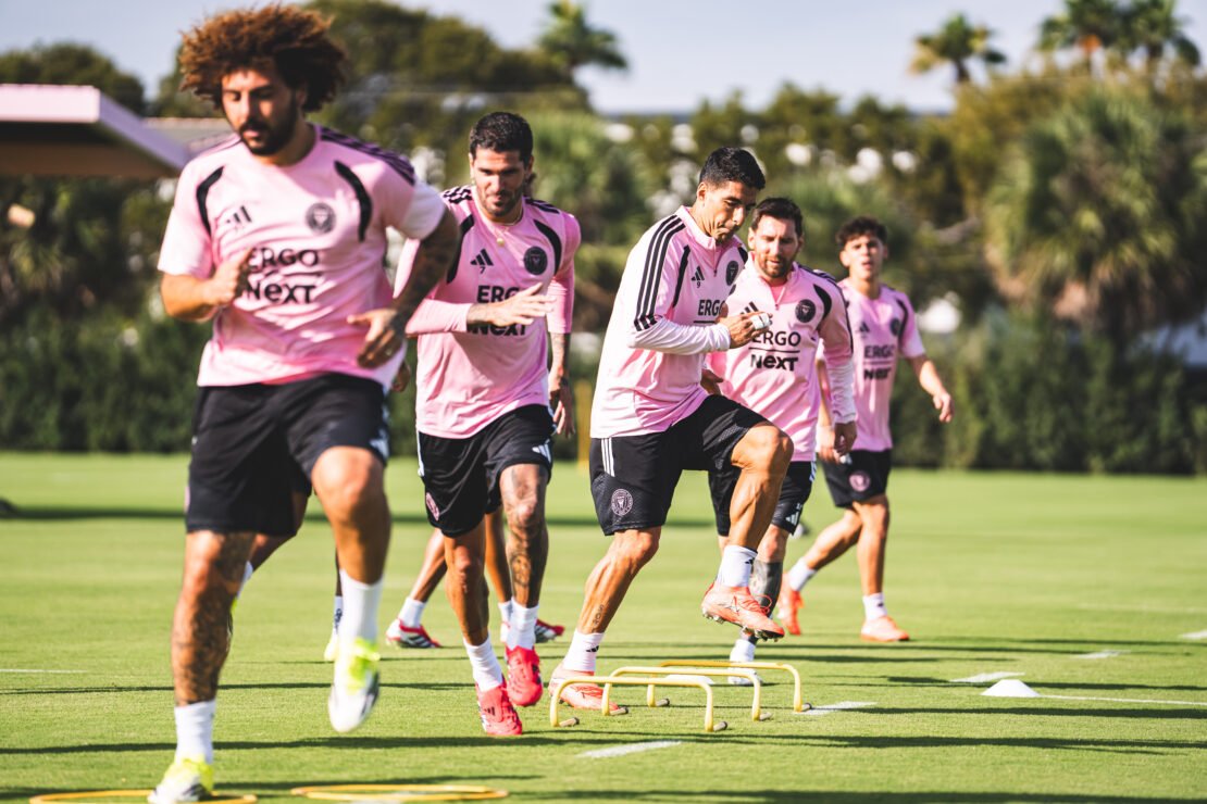 Inter Miami prepara su gira por Sudamérica.