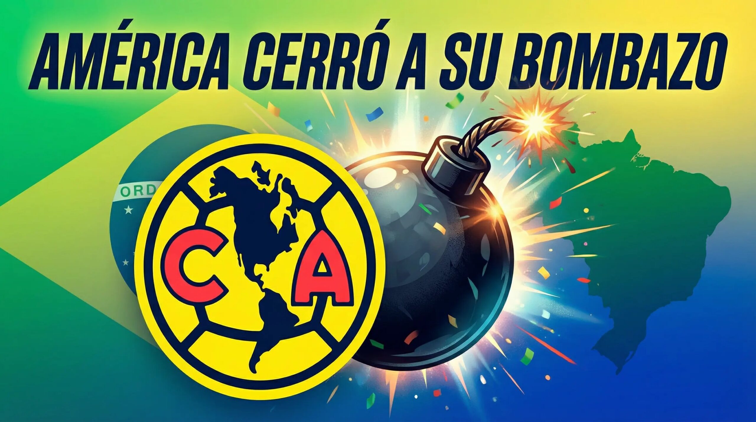 América rompe el mercado: El "10" brasileño llega a Coapa