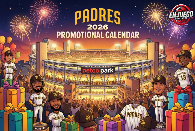 Los Padres presentan su calendario promocional 2026 con regalos, bobbleheads y eventos especiales