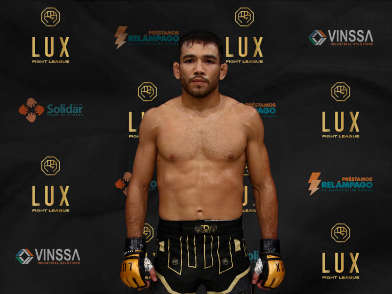 Brayham “Jarretas” Zurcher listo para brillar en LUX 059 con la mira puesta en UFC