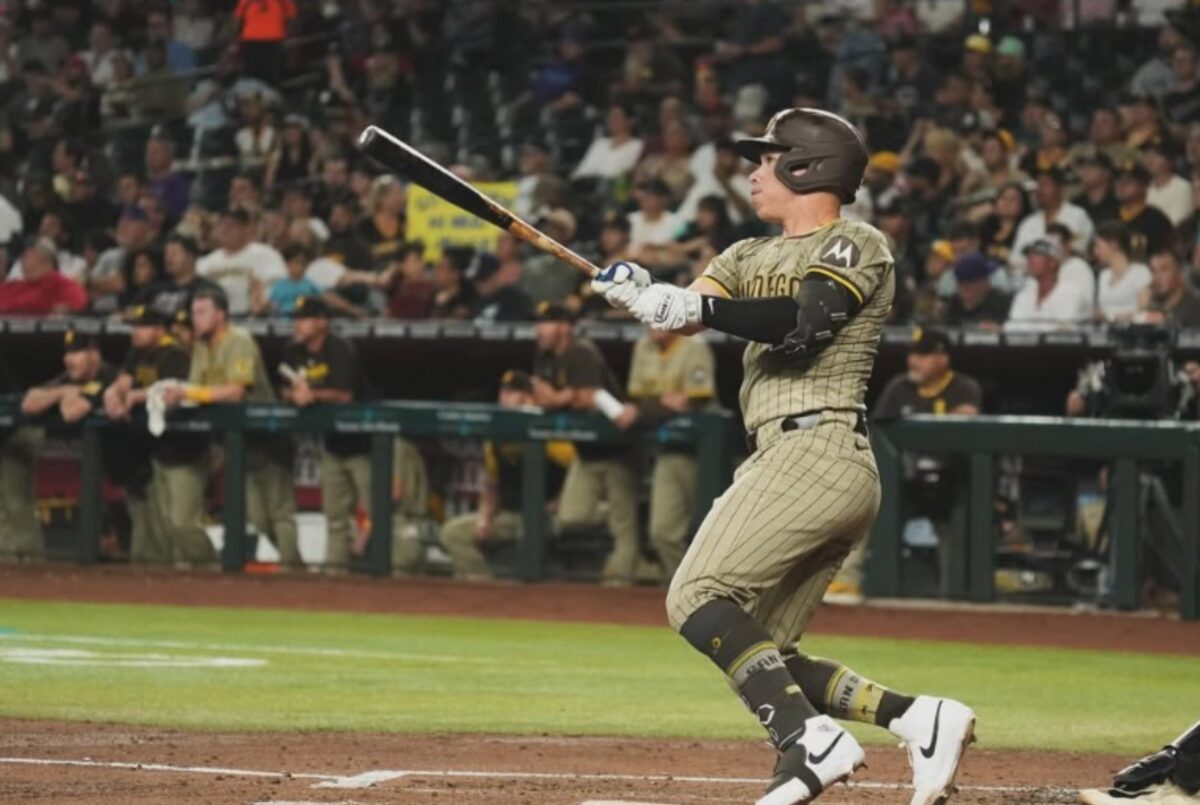 Freddy Fermin, jugador de los Padres de San Diego. 