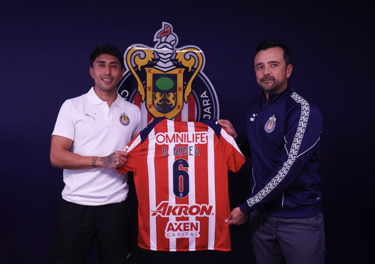 Omar Govea extendió su contrato con el equipo. 