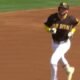 Jackson Merrill conectó su primer cuadrangular de la pretemporada.