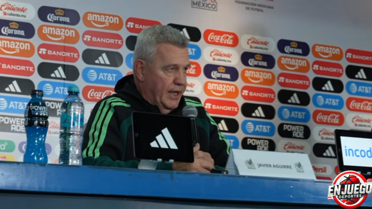 Javier Aguirre, director técnico de la Selección Mexicana.
