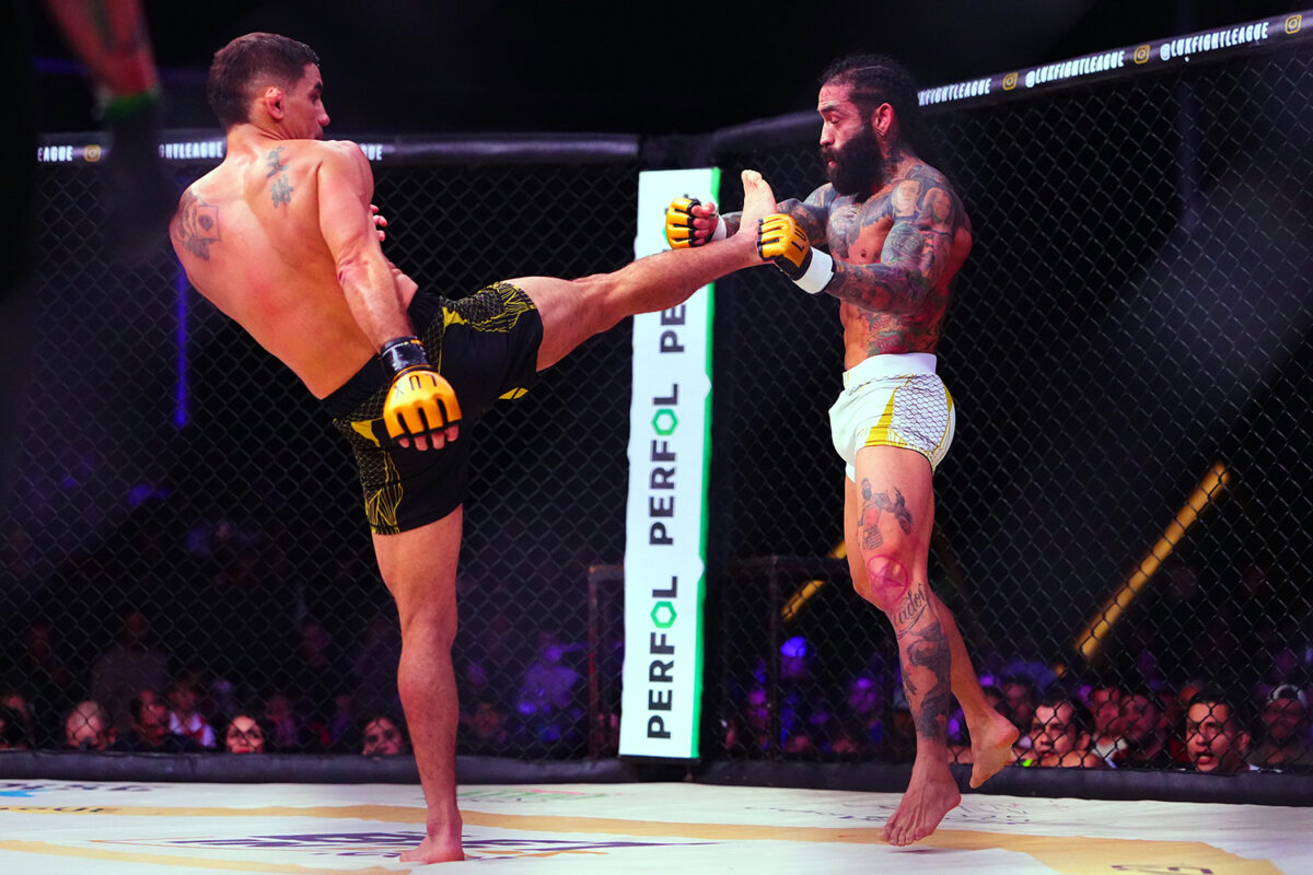 Luis Elías logró la victoria en el duelo. 