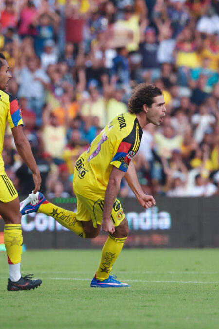 Pato Salas marcó el gol del triunfo de las Águilas.