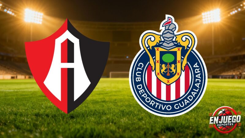 Atlas vs Chivas alineaciones