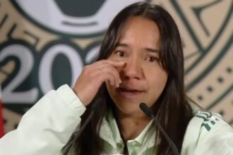 Charlyn Corral, delantera de la Selección Mexicana.