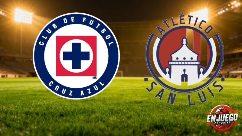 Cruz Azul vs San Luis alineaciones