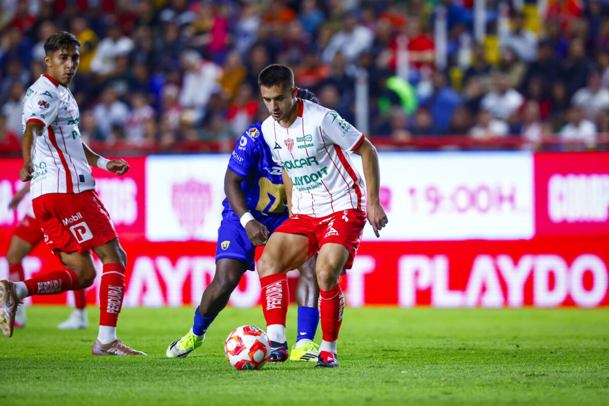 Pumas venció a Necaxa en un cerrado duelo. 