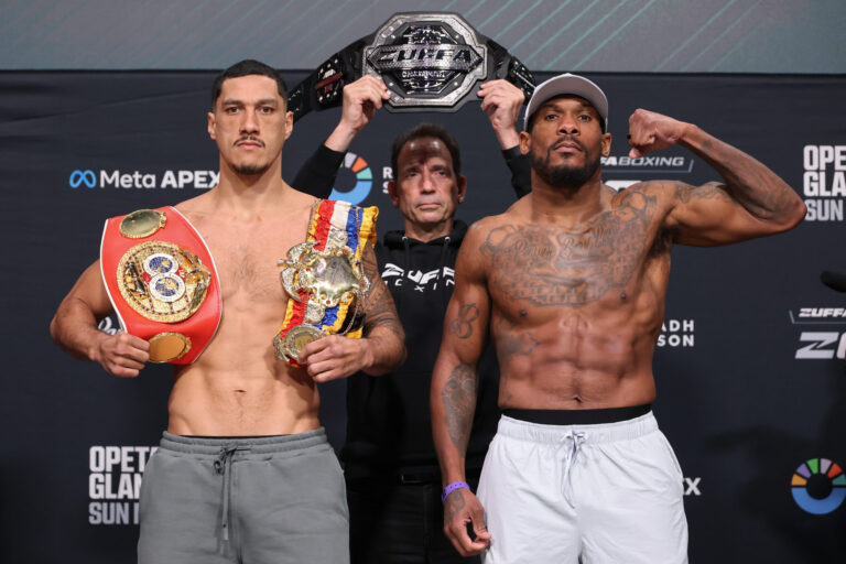 Opetaia vs Glanton será el combate estelar.