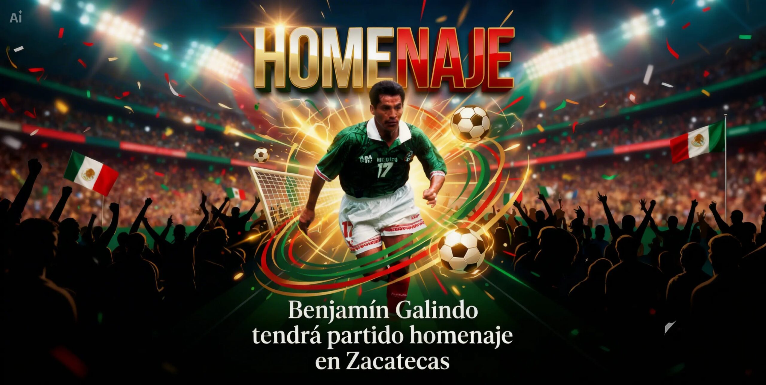 Homenaje Benjamín Galindo
