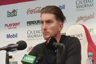 Martín Varini, director técnico del Necaxa.