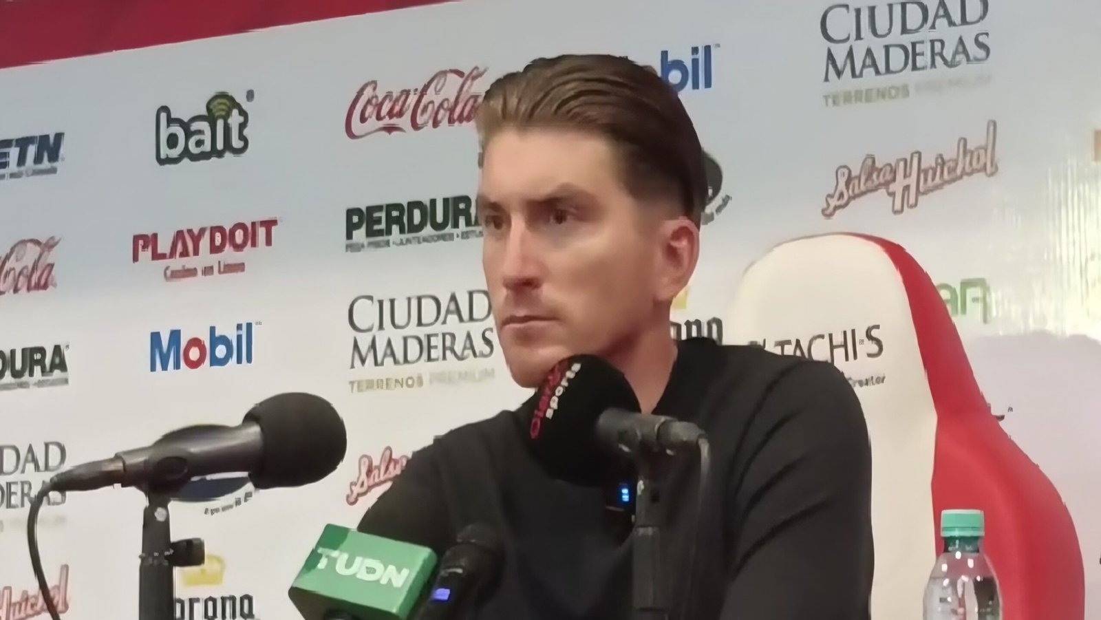 Martín Varini, director técnico del Necaxa.
