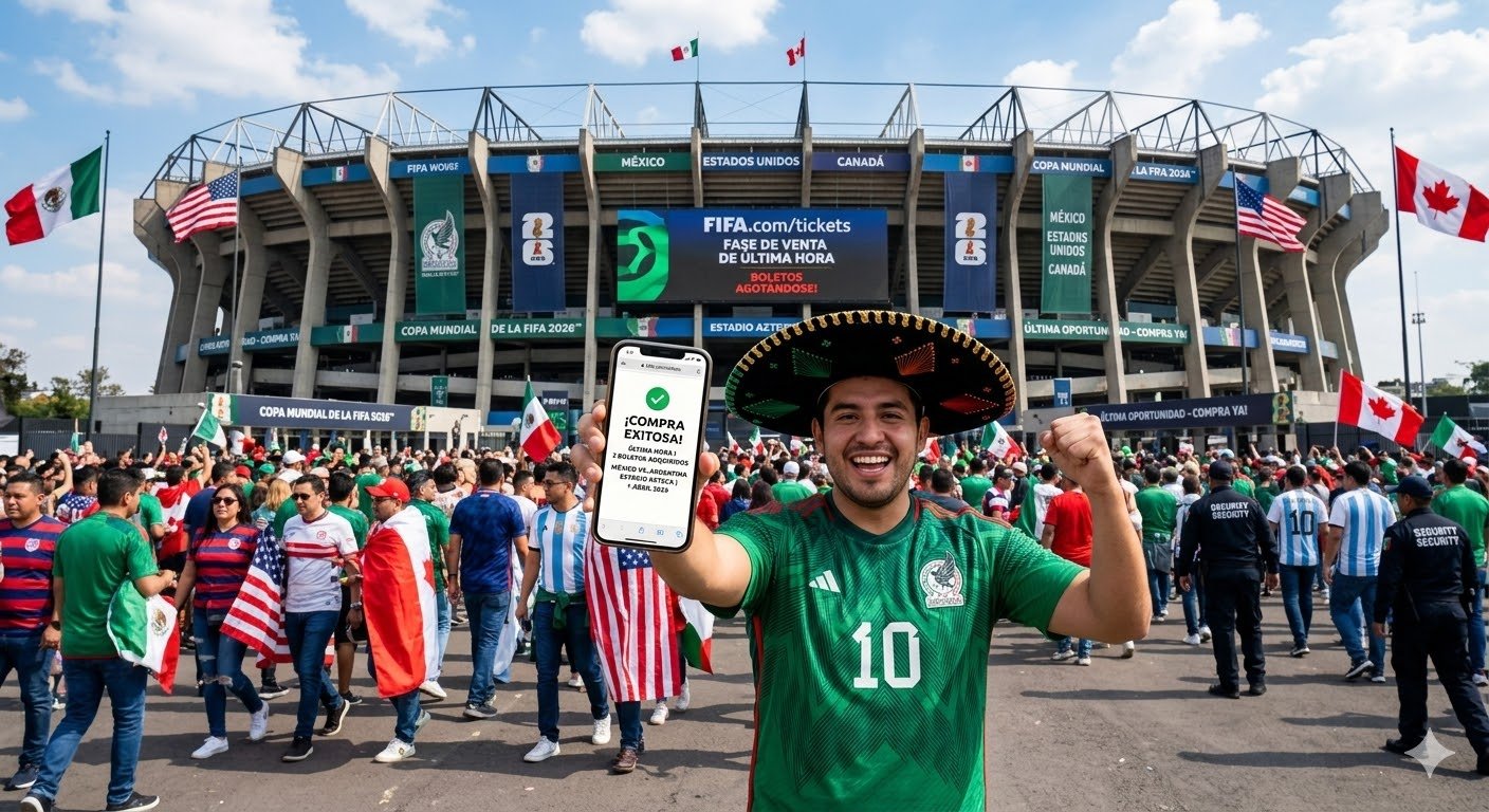 FIFA abre la fase final de venta de boletos para el Mundial 2026