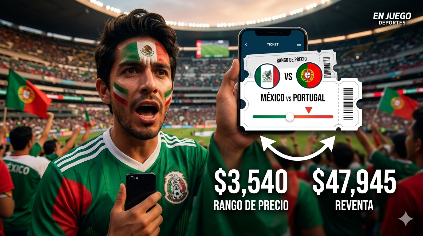México vs Portugal Reventa