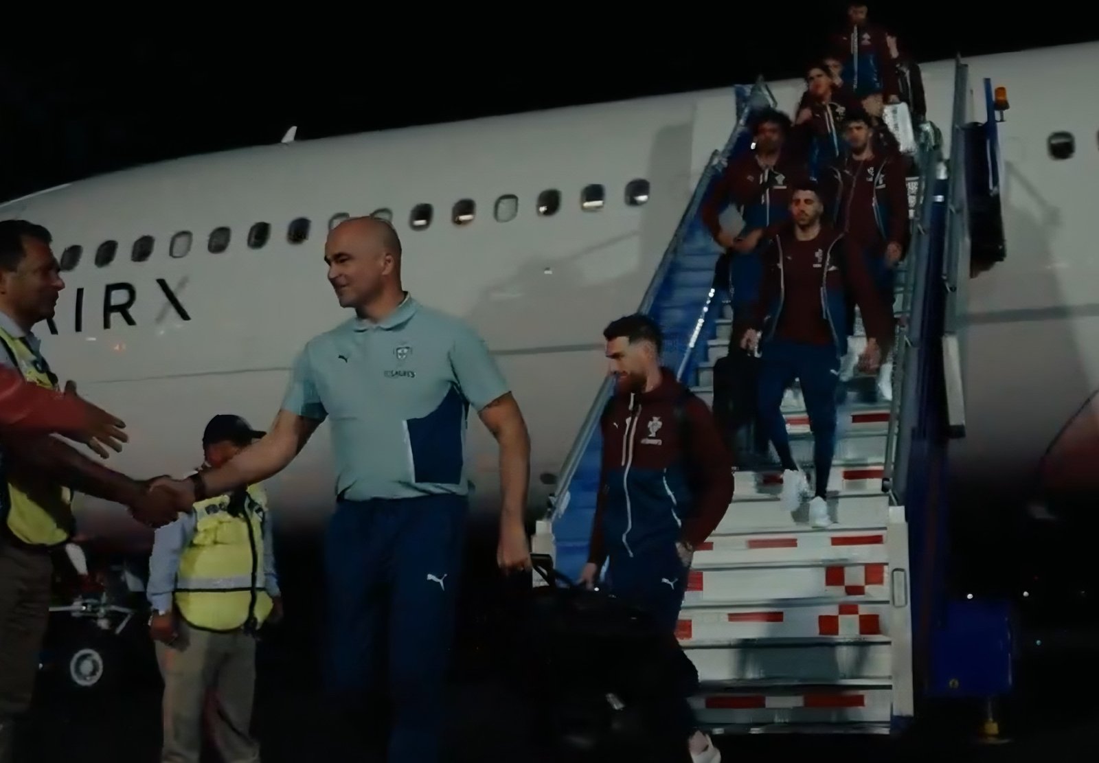 Bob Martínez encabezó el contingente de Portugal.