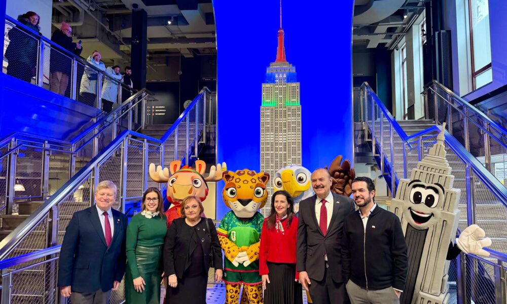 FMF presente en la celebración de los 100 días rumbo a la Copa Mundial de la FIFA 2026 en Nueva York