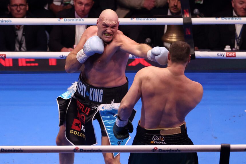 Tyson Fury se llevó la victoira