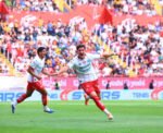 Badaloni anotó por Necaxa pero no fue suficiente.