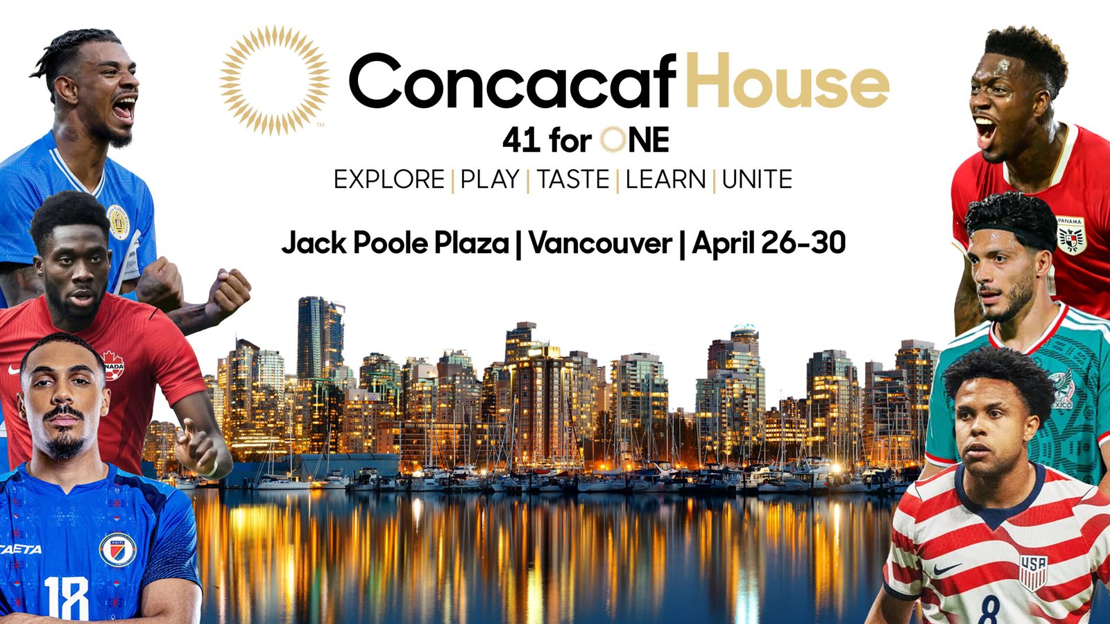 Abre la Concacaf House en Vancouver