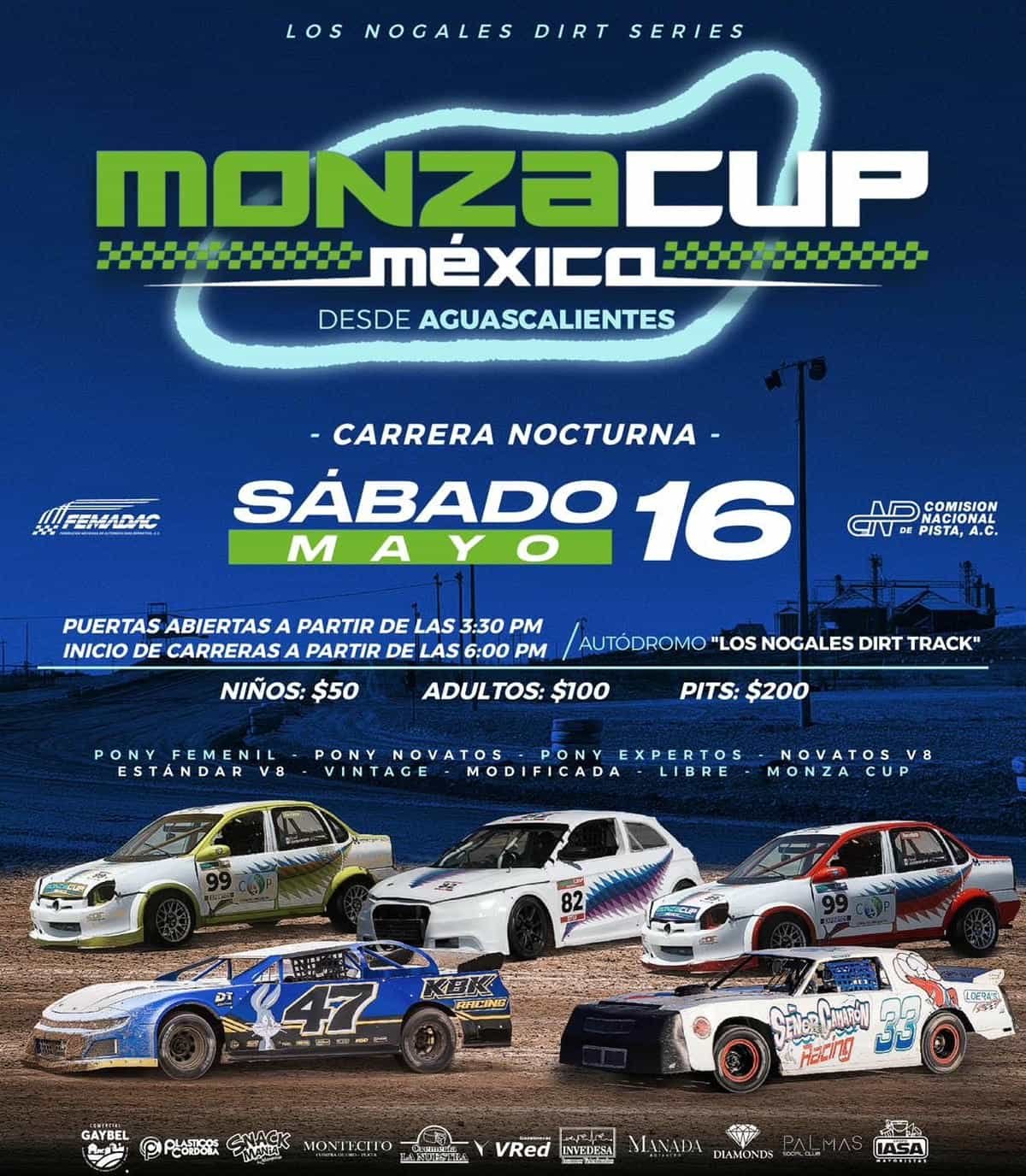La Monza Cup sale por primera vez de Aguascalientes.