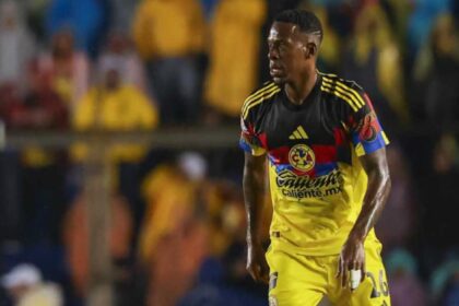 Cristian Borja, jugador de las Águilas del América.