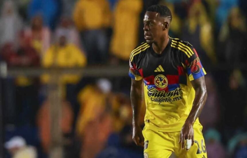 Cristian Borja, jugador de las Águilas del América.