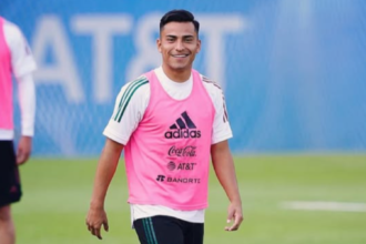 Jairo Torres con la Selección Mexicana.