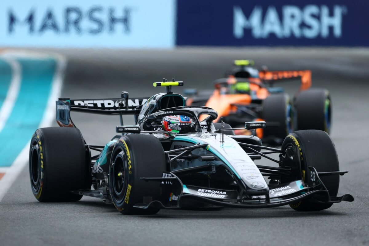 Kimi Antonelli se llevó la victoria en Miami
