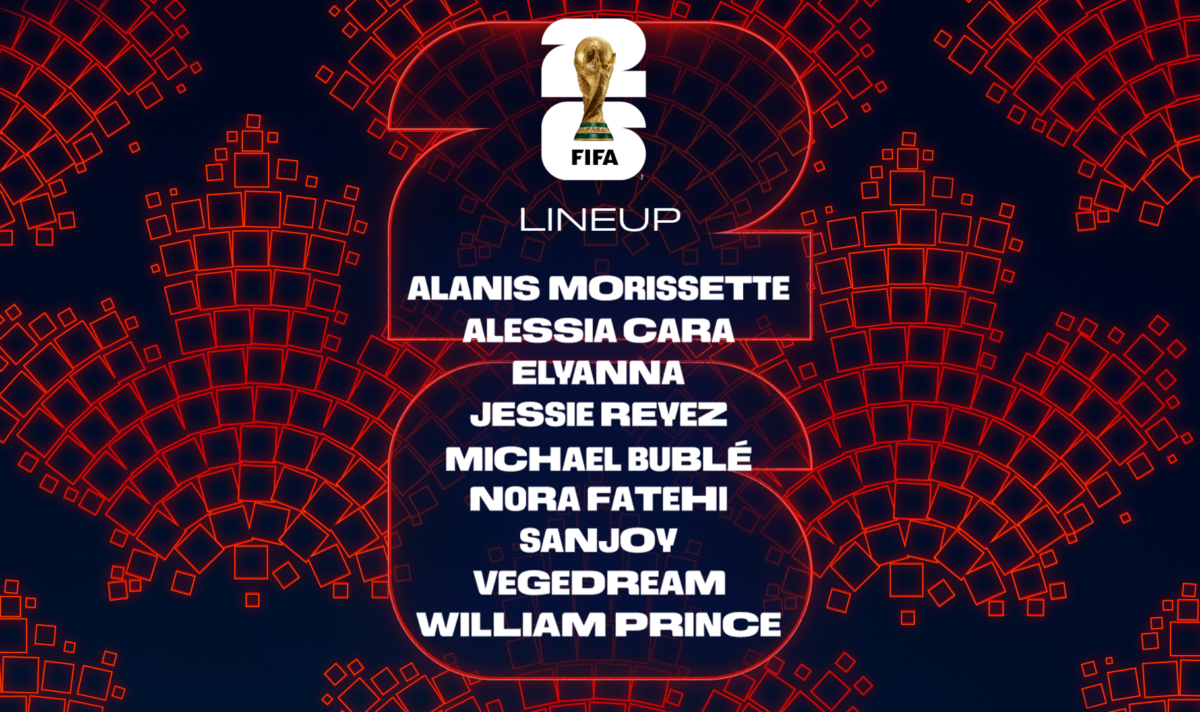 Estas las estrellas que actuarán en Canadá.