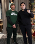 Omar Chávez y su hermano Julio César Chávez Jr.
