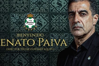 Renato Paiva llega a Santos Laguna.