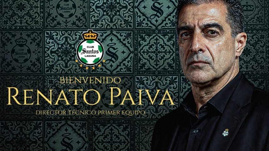 Renato Paiva llega a Santos Laguna.