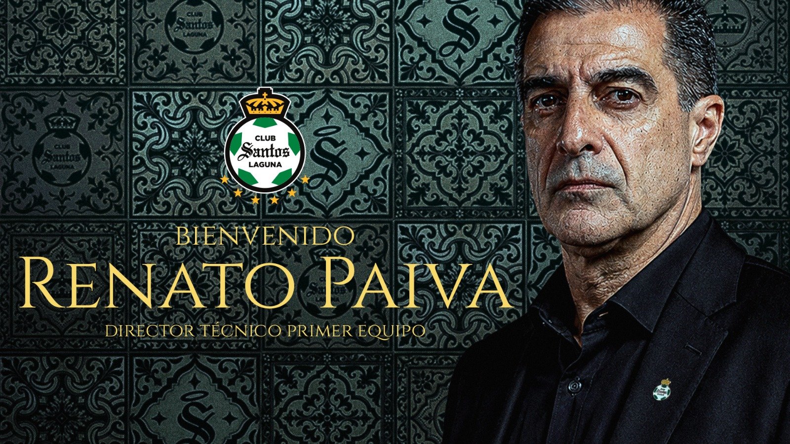 Renato Paiva llega a Santos Laguna.