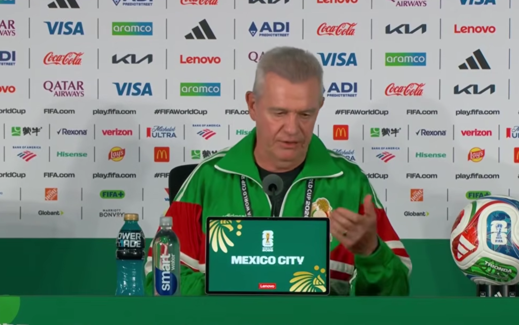 Javier Aguirre, director técnico de la Selección Mexicana.