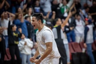 Moisés Andriasi fue el héroe de la noche.