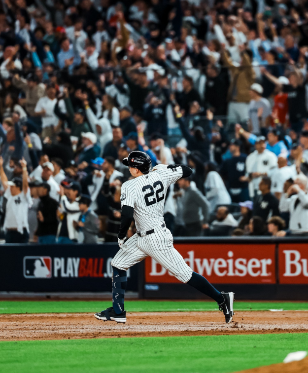 Ben Rice tuvo una noche inolvidable para los Yankees.