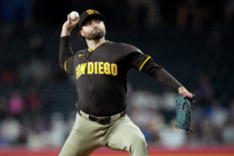 Casey Mize, pitcher de los Padres de San Diego.