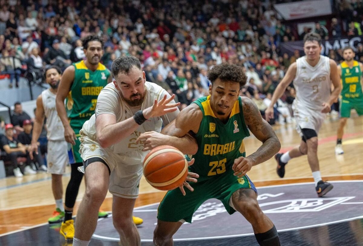 México venció a Brasil en una gran noche para el basquetbol mexicano. 