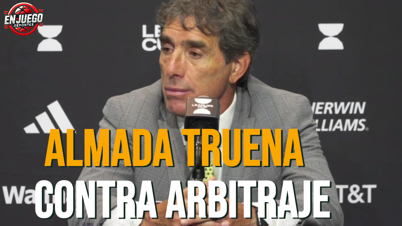 Guillermo Almada truena contra el arbitraje en conferencia de prensa