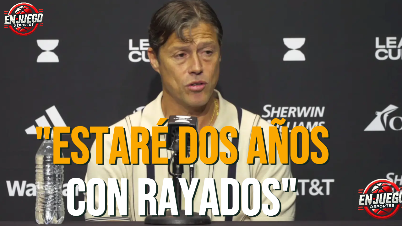 Matías Almeyda, técnico de Rayados de Monterrey