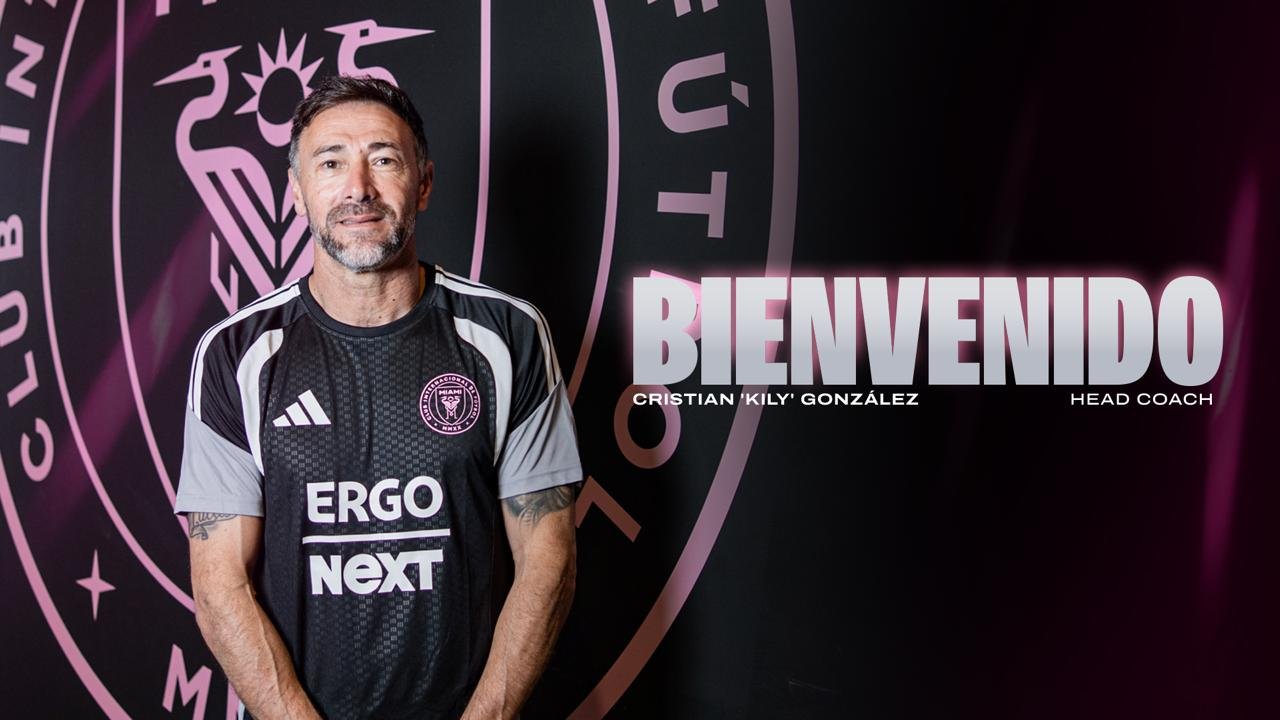Cristian "Kily" González listo para asumir el mando de Inter Miami CF
